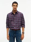 Tommy Hilfiger | Oxford Tartan Regular Fit Check Shirt in Navy &amp; Red | MW0MW44620 0ms image