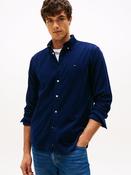 Tommy Hilfiger | Corduroy Regular Fit Shirt in Imperial Navy | MW0MW40486 BCL image