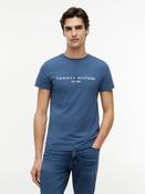 Tommy Hilfiger | Logo Tee in Sea Blue | MW0MW11797 dbz