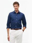 Tommy Hilfiger | Dobby Structure Regular Fit Shirt in Navy | MW0MW44600 DCC
