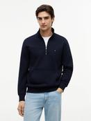 Tommy Hilfiger | Terry 1/2 Zip Sweat in Navy | MW0MW43115 dw5 image