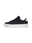 Tommy Hilfiger | Lace Up Leather Casual Shoe in Navy | FM0FM05367 dw5 image