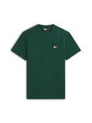 Tommy Jeans | Regular Fit Badge Tee in Velvet Green | DM0DM20322 MBM image