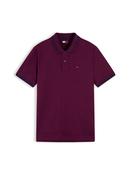 Tommy Jeans | Regular Fit Tipped Polo Shirt in Calypso Berry | DM0DM22700 v11 image