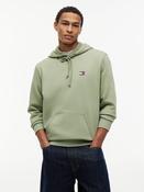 Tommy Jeans | Badge Hoody in Spring Olive | DM0DM21922 PMO
