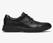 Clarks | Lightweight Hybrid Shoe in Black with C360 Foam Cushioning | Code H Plain image