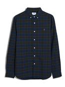 Farah | Slim Fit Oxford Check Shirt in Evergreen | F4WFF084 357 image