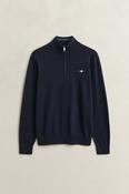 Gant | 1/2 Zip Cotton Jumper in Navy | 8030764 433