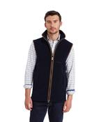 Schoffel | Oakham Gilet in Navy Made From Italian-Milled Pontetorto Fleece | 22-1056 8880 image