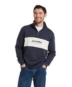 Schoffel | Trencrom 1/2 Zip Colour Block Sweat in Navy | 20-3201 8903