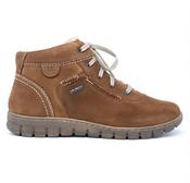 Josef Seibel | Waterproof Lace Up Boots in Cognac Brown | Steffi 53 image