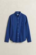Gant | Garment Dyed Regular Fit Button Down Shirt in Crisp Blue | 3250203 435 image