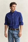Gant | Garment Dyed Regular Fit Button Down Shirt in Crisp Blue | 3250203 435 image