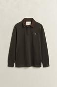 Gant | Rugby in Moss Green with Contrast Brown Cord Collar | 2065120 368