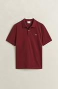 Gant | Classic Regular Fit Polo Shirt in Deep Wine | 2210 676 image
