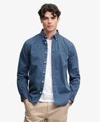 Superdry | Garment Dyed Shirt in Slate Blue | M4011194A L8B image