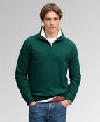 Superdry | Essential Logo 1/2 Zip Sweat in Varsity Green | M2014700A 7WG