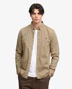 Superdry | Garment Dyed Shirt in Tumbled Tan | M4011194A L8C image