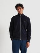 Farah | Seaton Full Zip Sweat in Navy | f4kff015 412