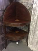Corner washstand