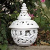 White Garden Lantern image