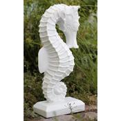 Sea Horse White Statue image