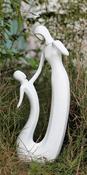 Circle of Love White Statue image