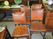 Leather chairs image