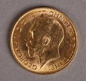 George V 1915 Half Sovereign image