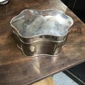 Silver Plated Caddy