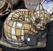 Tiffany Style Cat Lamp image