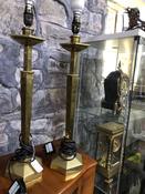 Brass CandleStick Lamps