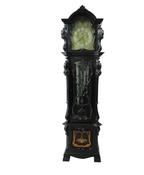 Magnificent Fine English Large Ebonised Musical Clock image