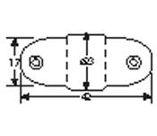 Round Sash Eye - Satin Nickel