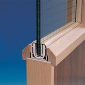 Lorient System 90 Glazing System BLACK