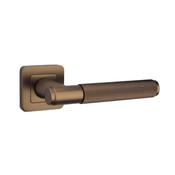 Athena Matt Coffee Square Rose Handle