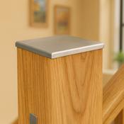Brushed Nickle Newel Cap