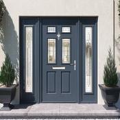 Colonial 4 Lite Composite GRP Door