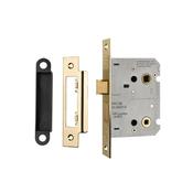 Electro Brassed WC Bathroom Lock - 3" (76mm) image