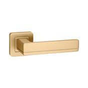 Hermes Satin Brass Square Rose Handle