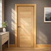 Iseo White Oak FD30 Fire Door (44mm) - 78" x 30" (1981 x 762 x 44mm) FD30 Fire-Rated
