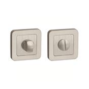 Matt Satin Nickel WC Square Thumbturn Set image