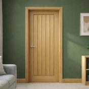 Mexicano White Oak Door (40mm) - 78" x 24" (1981 x 610 x 40mm) image