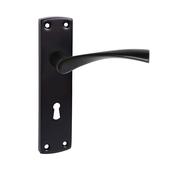 Orion E-Black Backplate Handle - Backplate Lock (Per Pair)