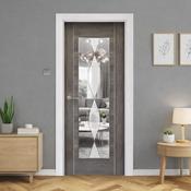 Tigris Granite Grey 1 Lite Unglazed Laminate Door (40mm) - 78" x 33" (1981 x 838 x 40mm)