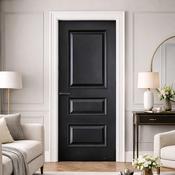 Toledo Black Primer Plus 3 Panel Door (35mm) - 78" x 24" (1981 x 610 x 35mm)