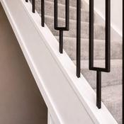 White Primed Baserail (13mm Infill) - Standard Length (4200mm)
