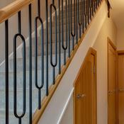 Black Oval Spindle