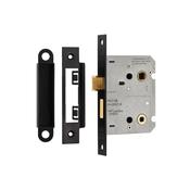 Black WC Bathroom Lock - 3" (76mm) image
