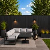 Charcoal External Slatwall Cladding